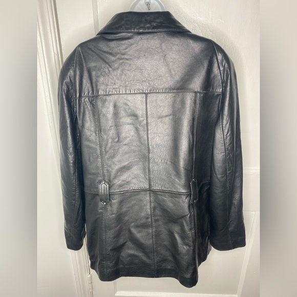 Preswick & Moore Black Leather Women's Jacket - Picture 4 of 12